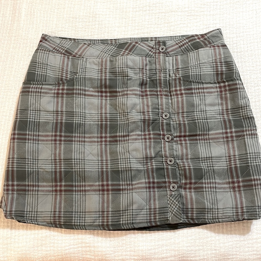 Horny Toad winter mini skirt. Lined and warm